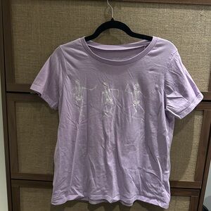Lavender Graphic Women’s Top